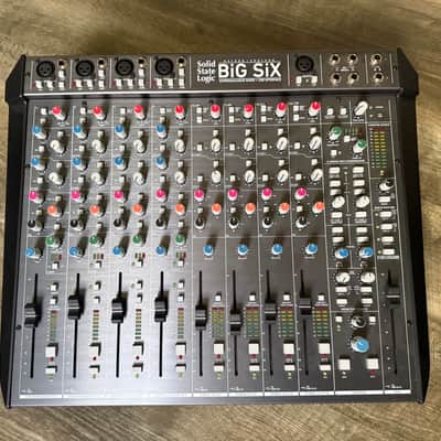 Solid State Logic BiG SiX 6-Channel Analog Mixer 2022 - Present - Black image 1