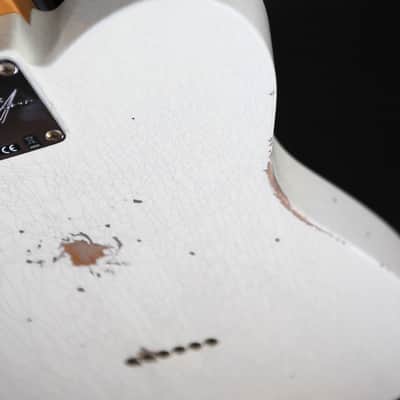Fender 1963 Telecaster Relic 2025 - Aged Olympic White - 3A Rosewood Fretboard image 18
