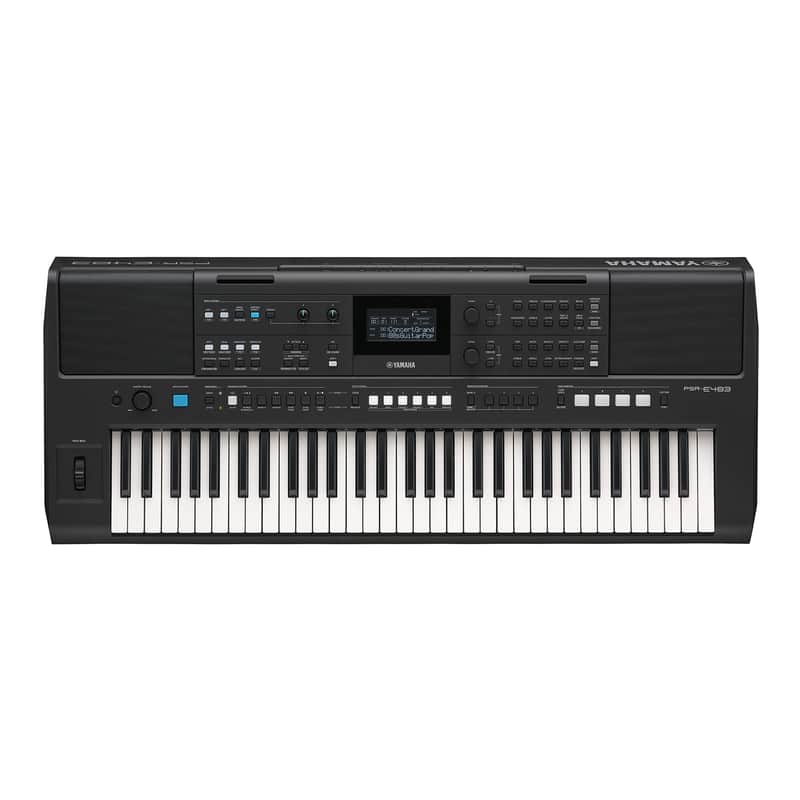 Yamaha PSRE483 61-Key Portable Keyboard image 1