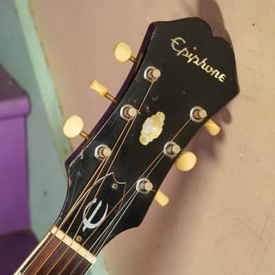 1967 Epiphone FT79 (Gibson) Texan Slope Dreadnought Guitar (VIDEO! Work Done, Ready) image 3