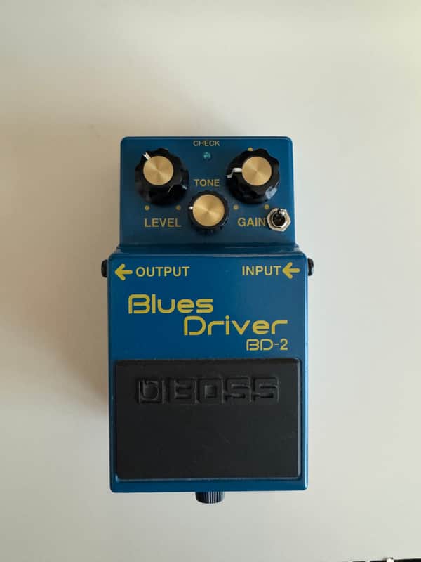 Keeley Boss BD-2 Blues Driver Overdrive with Phat Mod 2010s - Blue image 1