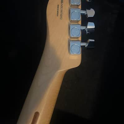 Fender Ltd Ed. Mexican telecaster- Burgandy Mist- with Dimarzio pickups and locking hardshell case image 9