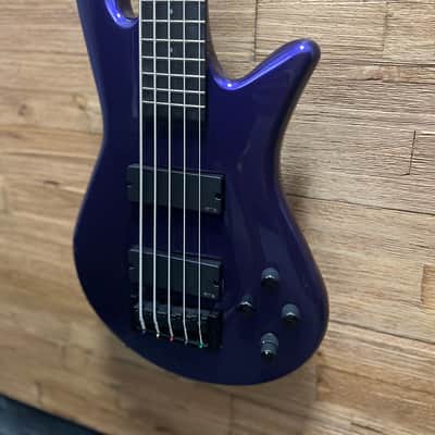 Spector NS Ethos HP 5 Bass- Plum Crazy Gloss- 9lbs 11oz w/soft case New! image 2