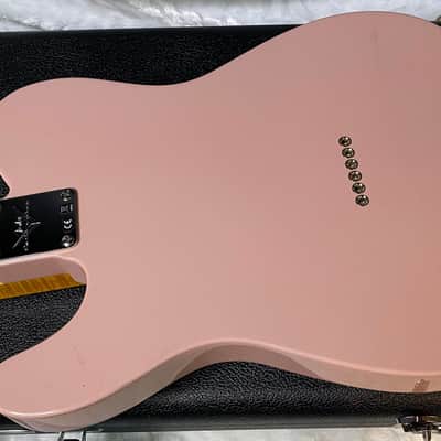 NEW! Fender Custom Shop Flamethrower Telecaster Custom - NOS - Modern Specs - Texas Special Pick-Ups - AAAA Flamed Neck - Shell Pink - Authorized Dealer - 7.5lbs - G07105 image 10