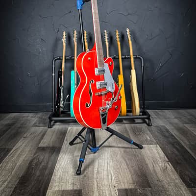 Gretsch G5420T Electromatic Classic Hollow Body Single-Cut Electric Guitar with Bigsby - Orange Stain image 3