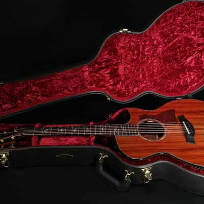 Taylor Custom Shop Custom GA Grand Auditorium Sinker Redwood Honduran Rosewood Back and Sides ONE OFF 2023 image 14