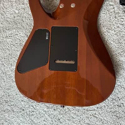 Charvel MJ Dinky DK24 HSH 2PT W MAH FM 2025 Antique Burst image 11