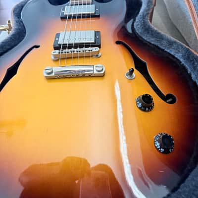 Gibson Memphis ES-335 Studio (2-Knob) 2014 - 2015 - Sunburst image 2
