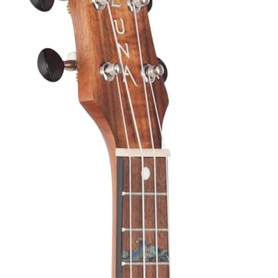 Luna Ukulele High Tide Koa Soprano with Preamp image 4