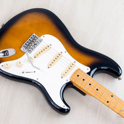 1986 Fender Stratocaster ‘57 Vintage Reissue ST57-55 Sunburst Near-Mint w/ Hangtags, Japan MIJ Fujigen image 9