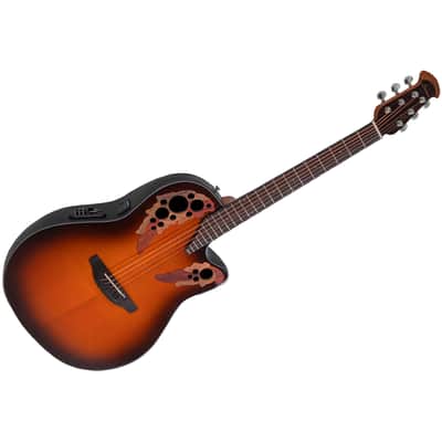 CE44 1 G Celebrity Elite Mid Cutaway Sunburst Ovation image 1
