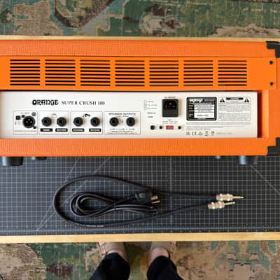 Orange Super Crush 100 2-Channel 100-Watt Guitar Amp Head 2021 - Present - Orange image 3