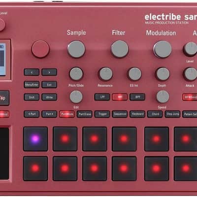 Korg Electribe2srd Electribe Sampler in ESX Red with V20 Software image 1