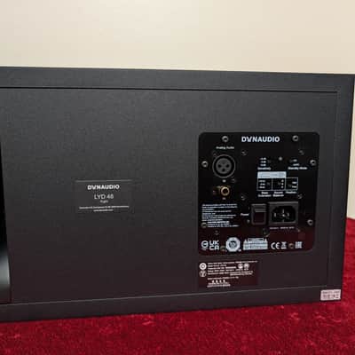 Dynaudio LYD 48 3-Way Active Studio Monitor Pair ( Left + Right ) 2017 - 2019 - Black Monitors image 9