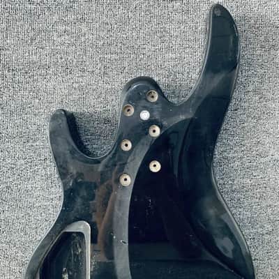 Precision Bass Style Body in Black, Solid Basswood image 7