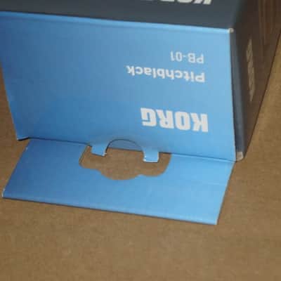 generally clean (has a couple imperfections) Korg EMPTY Box & original Owner's Manual for PB-01 Pitchblack Chromatic Pedal Tuner (Limited Ed Brushed Nickel PB-01-BN) NO pedal, mid 2016, BOX + Manual ONLY for Pitchblack BN Pedal Tuner image 21
