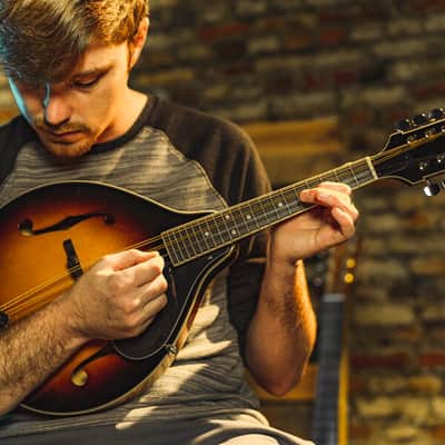 Washburn M1 Pack | Americana Series A-Style Mandolin Pack. Sunburst. New with Full Warranty! image 8