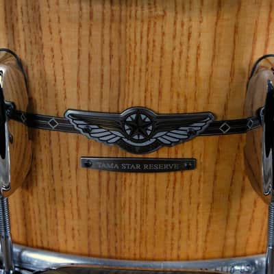 Tama Star Reserve Stave Ash Snare Drum - 6.5-inch x 14-inch - Oiled Amber Ash image 7