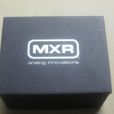 very lightly handled / mostly very clean MXR EMPTY BOX for M116 Fullbore Metal Distortion (NO pedal) + original Instructions & original Warranty / Registration (2010s-2020s) BOX: black cardboard with silver color MRX logo / LABELS: gray & black image 8