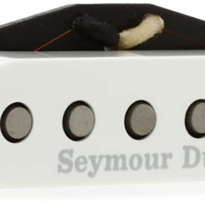 Seymour Duncan SSL-2 Vintage Flat Neck/Bridge Strat Single Coil Pickup - White (VintFlatStratWd1)