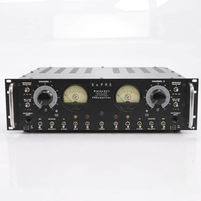 Groove Tubes SuPRE Stereo Unit Vacuum Tube Microphone and Instrument Preamplifier image 1