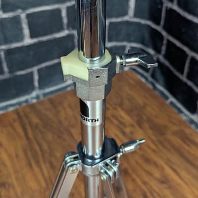 North Vintage Straight Cymbal Stand – Classic 70s/80s Hardware – Double‑Braced Stability – Adjustable Height image 9