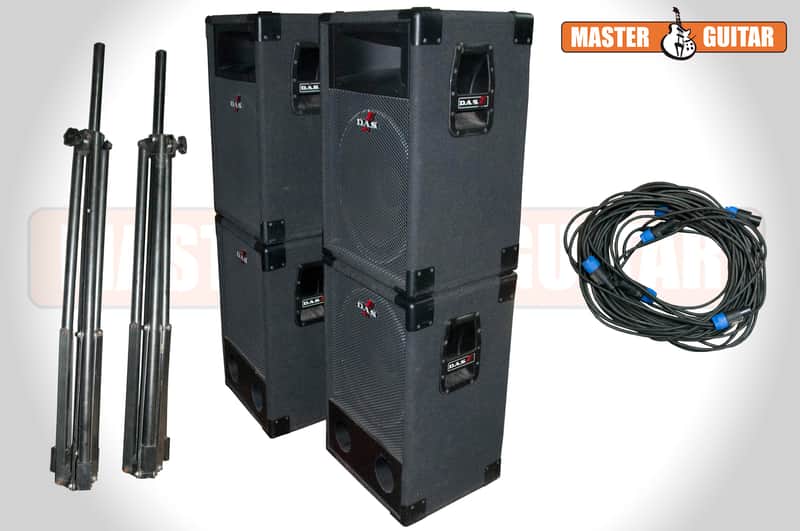 Equipo de Altavoces D.A.S. Audio Sub-15 (Altavoces + cable + soporte) image 1