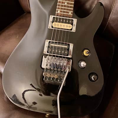 Schecter C-1 with Rosewood Fretboard 2000 - See-Thru Black Satin image 1