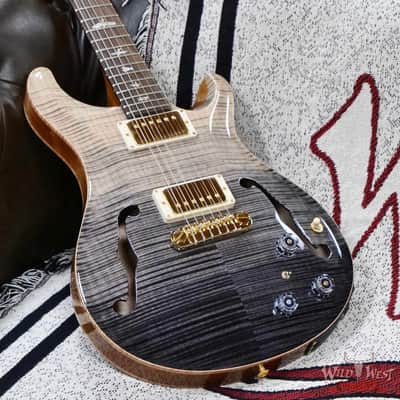 PRS Wild West Guitars 25th Anniversary Limited Run Wood Library Artist Package Hollowbody II Piezo Frostbite Fade (Private Stock Color) 5.40 LBS (US Only / No International Shipping) image 8