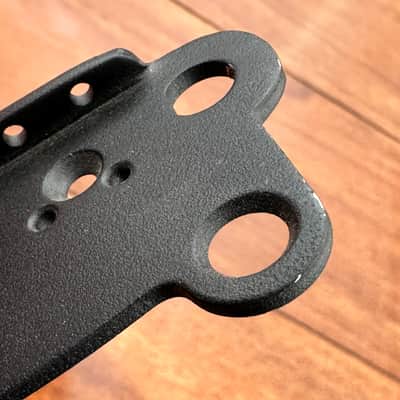 Left Handed G&L Dual Fulcrum Vibrato Bridge Plate 1980-2000 - Black image 6