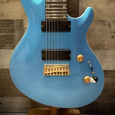 ESP LTD Javier Reyes JR-208 8 String Guitar - Pelham Blue (LJR208PB) image 3