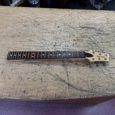 Used Warmoth GN-W Modern Tiltback 59 Roundback Electric Guitar Neck and Tuners image 1