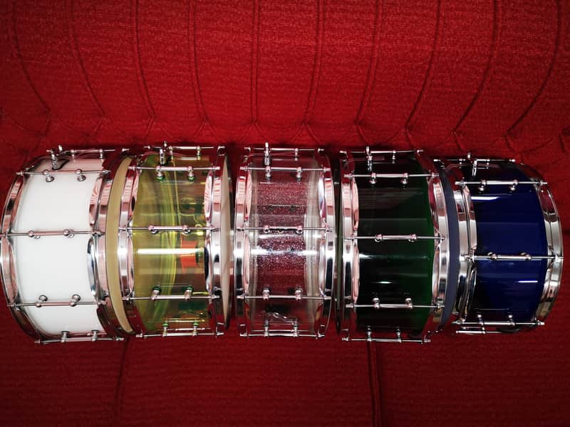 SNS Acrylic snare with disco lighting image 1