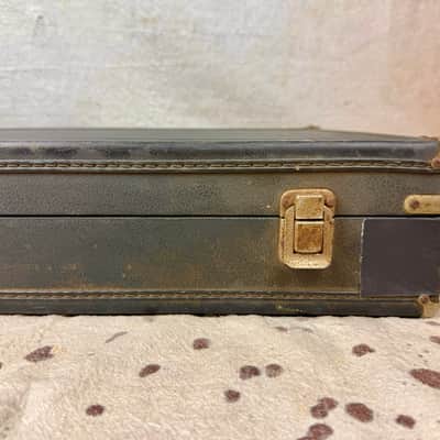1960's Gibson Square-Rectangle Les Paul Case Yellow-Gold Interior 1968-1969-1970 Vintage image 6
