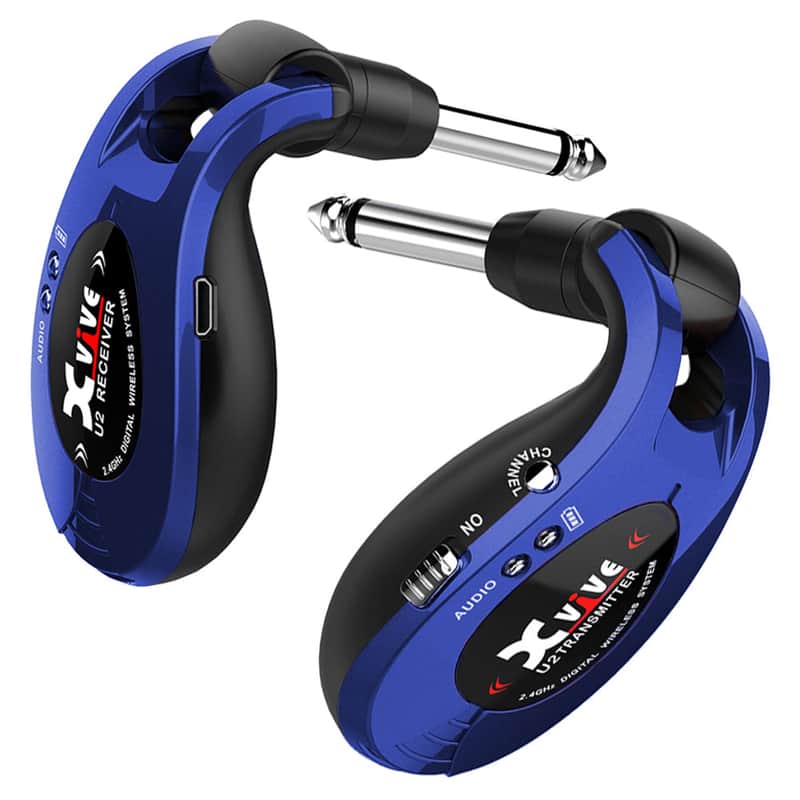 Xvive Wireless Guitar System ~ Blue image 1