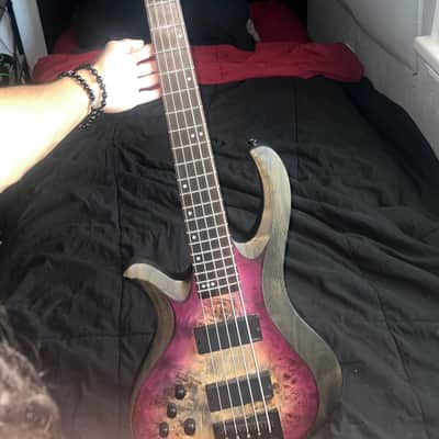 Schecter Riot-5 Left-Handed 2019 - Present - Aurora Burst image 5