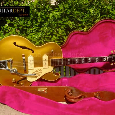 ♚SUBLIME♚ Vintage 1991 GIBSON ES-295 Hollowbody ♚ ALL GOLD ! ♚ P90's !♚ BIGSBY ♚175*335 image 23
