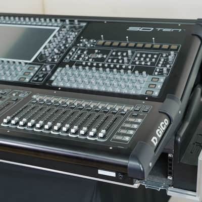 DiGiCo SD10 Digital Mixing Console w/ Waves Card, ST Optical & Road Case CG00Q7W *ASK FOR SHIPPING* image 15