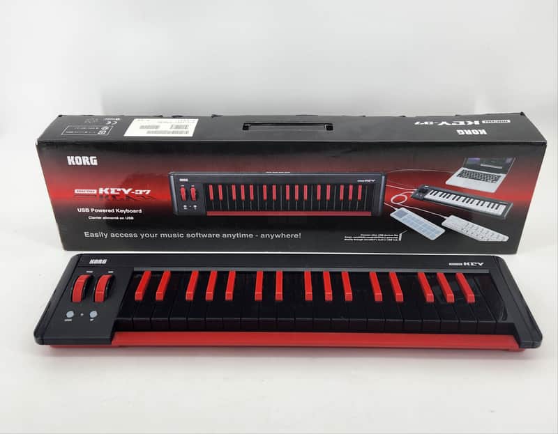 Korg MicroKEY-37 2010's - Black and Red imagen 1