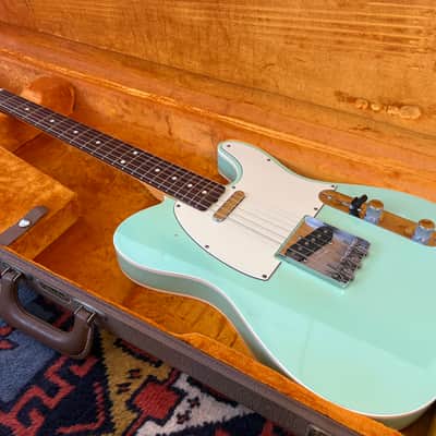 Fender American Vintage 62 Custom Telecaster AVRI 2010-2015 - Surf Green image 1
