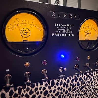Groove Tubes SuPRE Stereo Unit Vacuum Tube Microphone and Instrument Preamplifier 2008 - 2010 - Black image 5