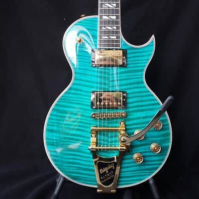 Gibson Les Paul Supreme Florentine Caribbean Blue 2014 - Caribbean Blue image 1