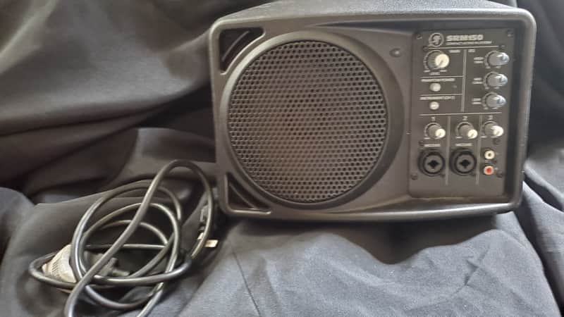 Mackie SRM150 Compact Powered PA System 2007 - Present - Black image 1