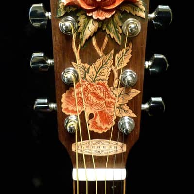 Blueberry Handmade Acoustic Guitar Dreadnought Built to Order image 4