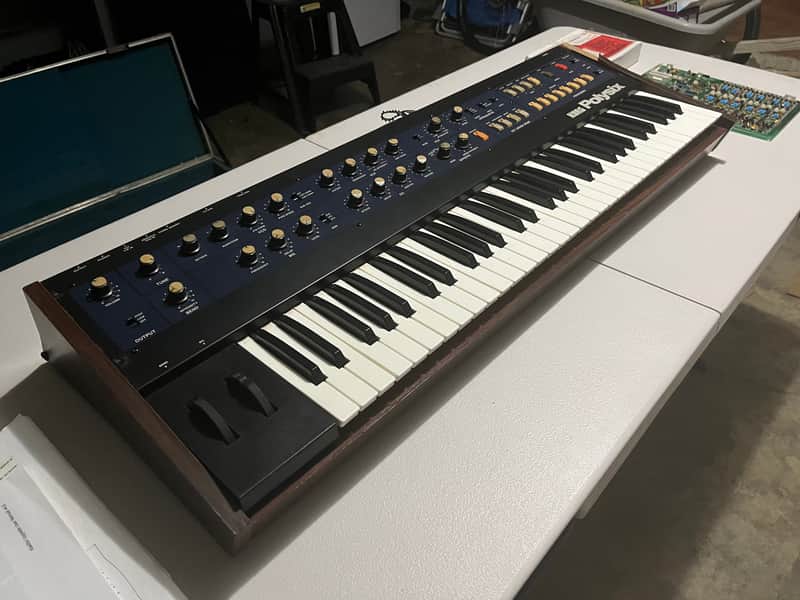 Korg PolySix 1980s - Navy Blue image 1