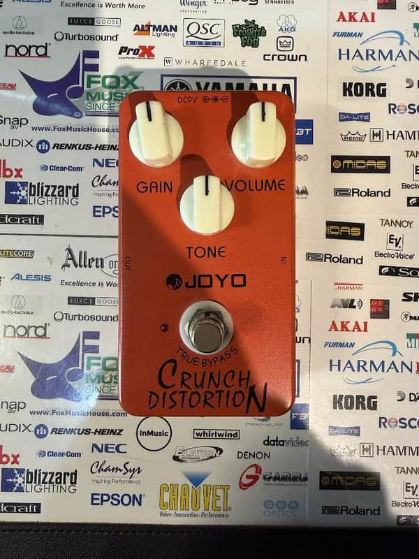 Joyo Crunch Distortion Guitar Pedal image 1