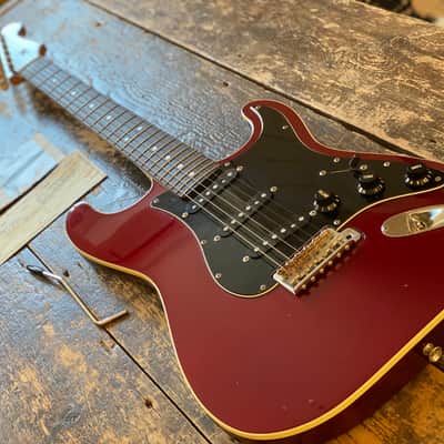 Fender Japanese Aerodyne Stratocaster 2006 Old Candy Apple Red CIJ w/ Docs image 6