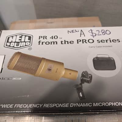 Heil PR40 Large Diaphragm Dynamic Microphone 2020s - Champagne image 2