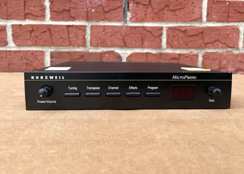 Kurzweil MicroPiano MIDI Sound Module vintage synthesizer as-is image 1