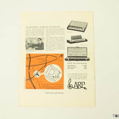 The ARP 2500 Electronic Music Synthesizer Catalog Brochure VINTAGE SYNTH DEALER image 5
